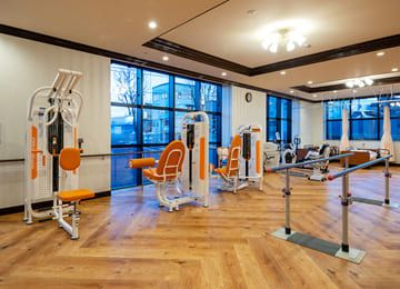 種類豊富なリハビリ機器